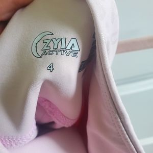 leggings zyia unicorn pale lepoard pink